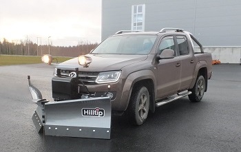 Отвал Hilltip Snow Striker V-Plow для Volkswagen Amarok для пикапов фото